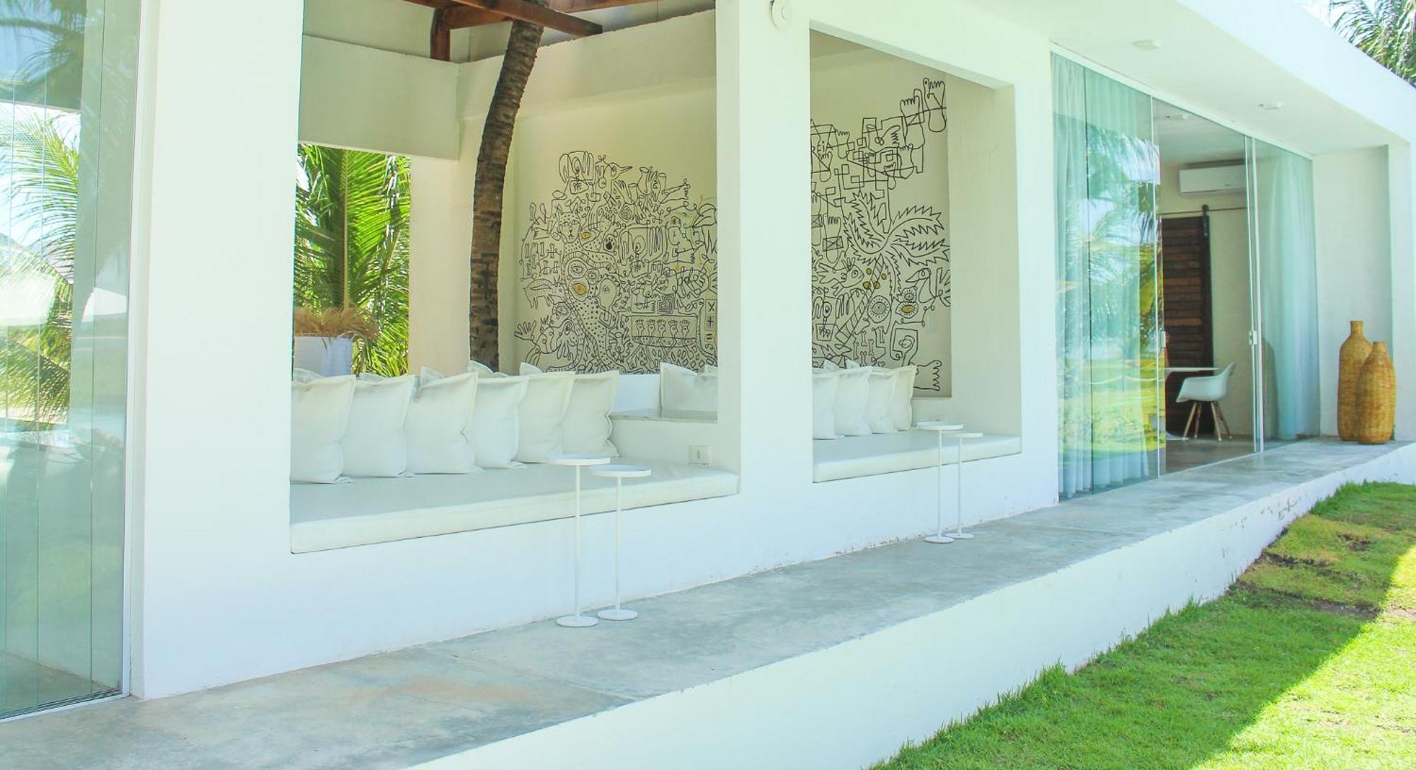 Pe Na Areia Boutique Hotel 雅帕拉廷加 外观 照片