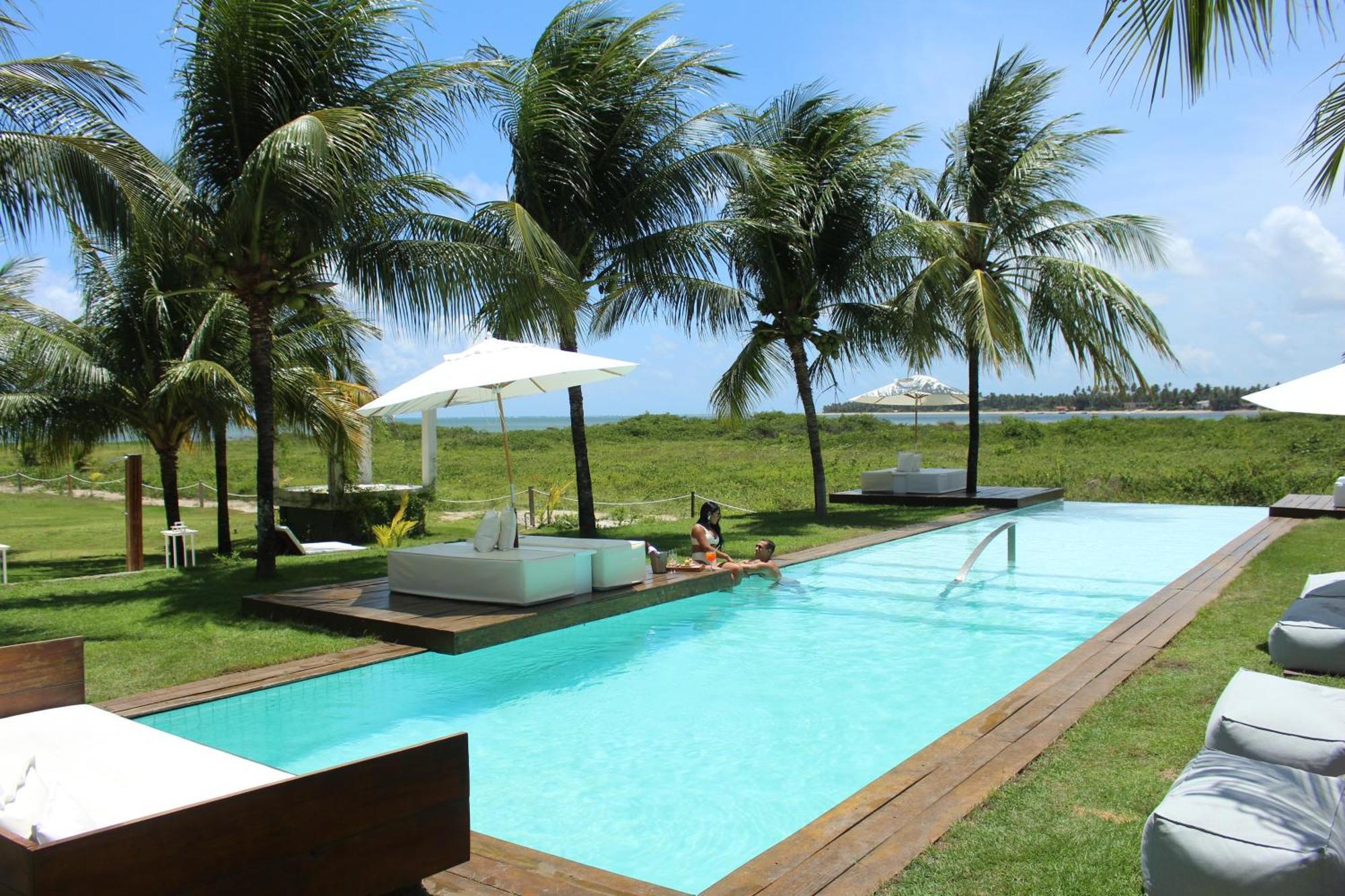 Pe Na Areia Boutique Hotel 雅帕拉廷加 外观 照片