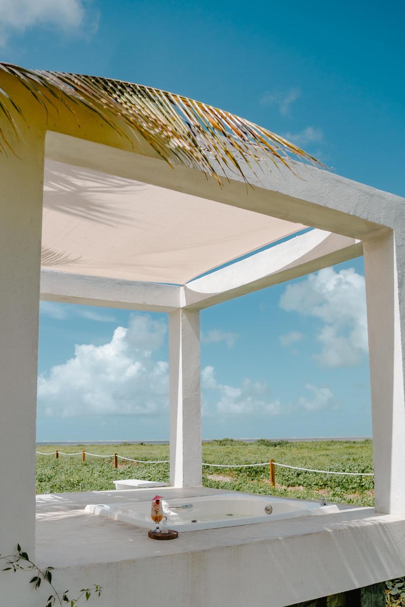 Pe Na Areia Boutique Hotel 雅帕拉廷加 外观 照片